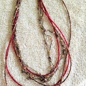 Octagon Glitz Station Necklace